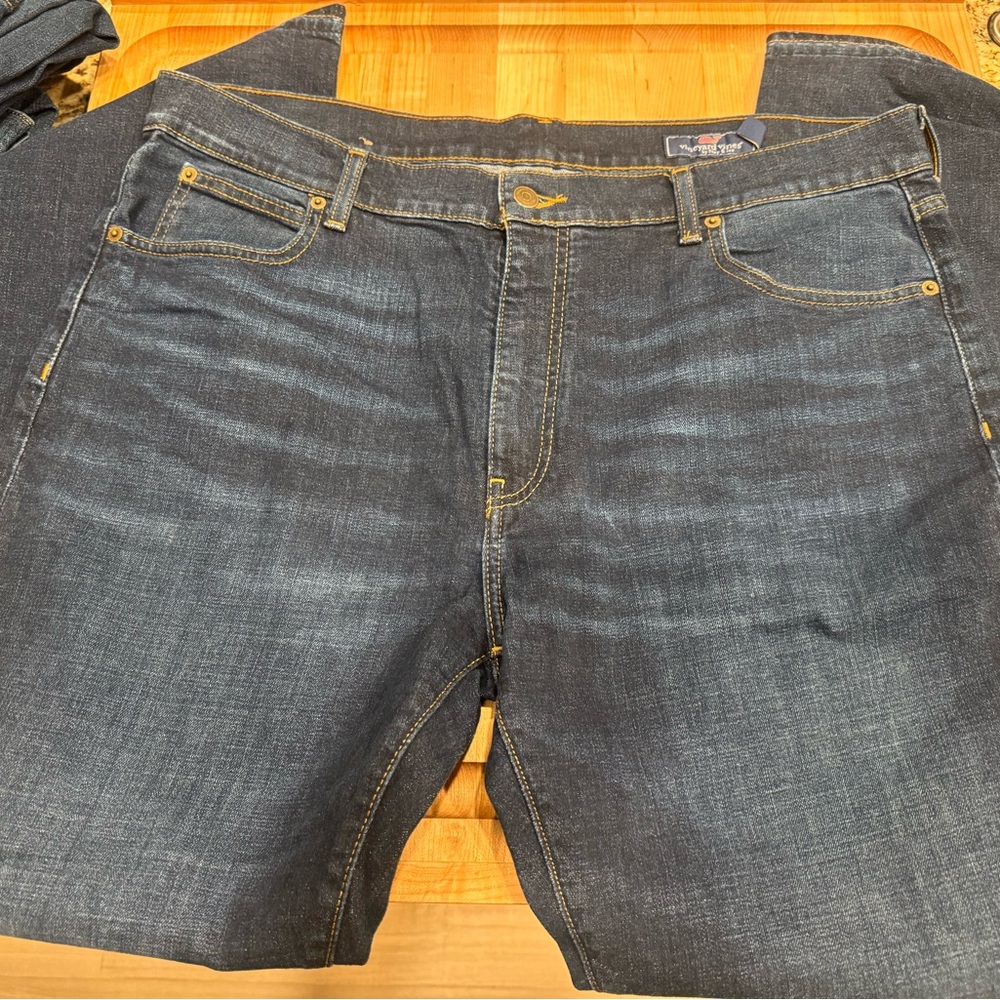 Vineyard Vines Dark Blue Relaxed Jeans